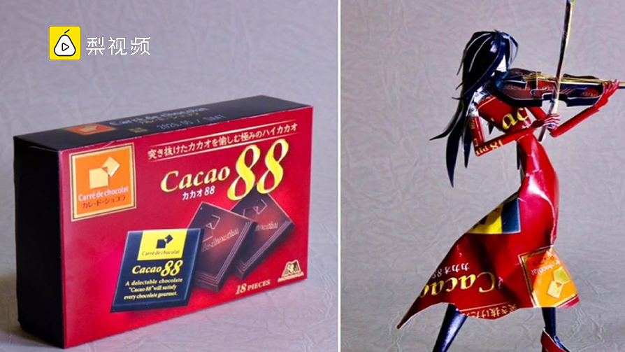 吸粉30万!这位日本小哥把零食盒变废为宝