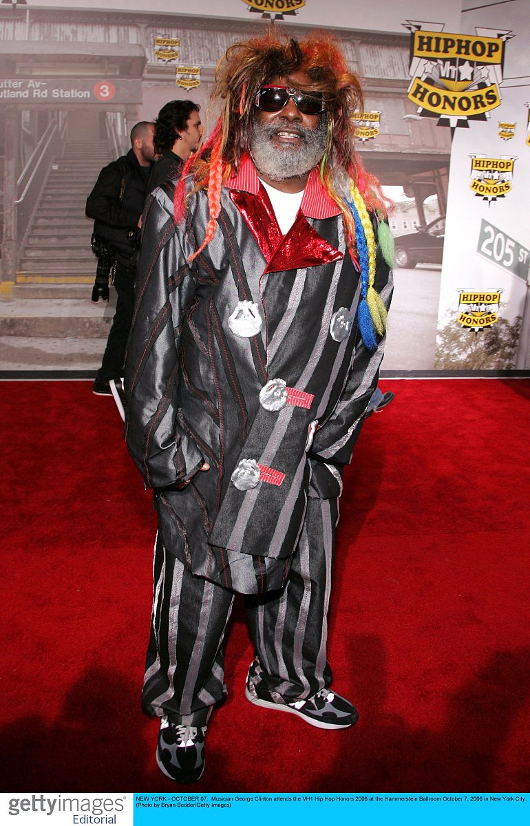 new york - october 07:  musician george clinton attends the vh1 