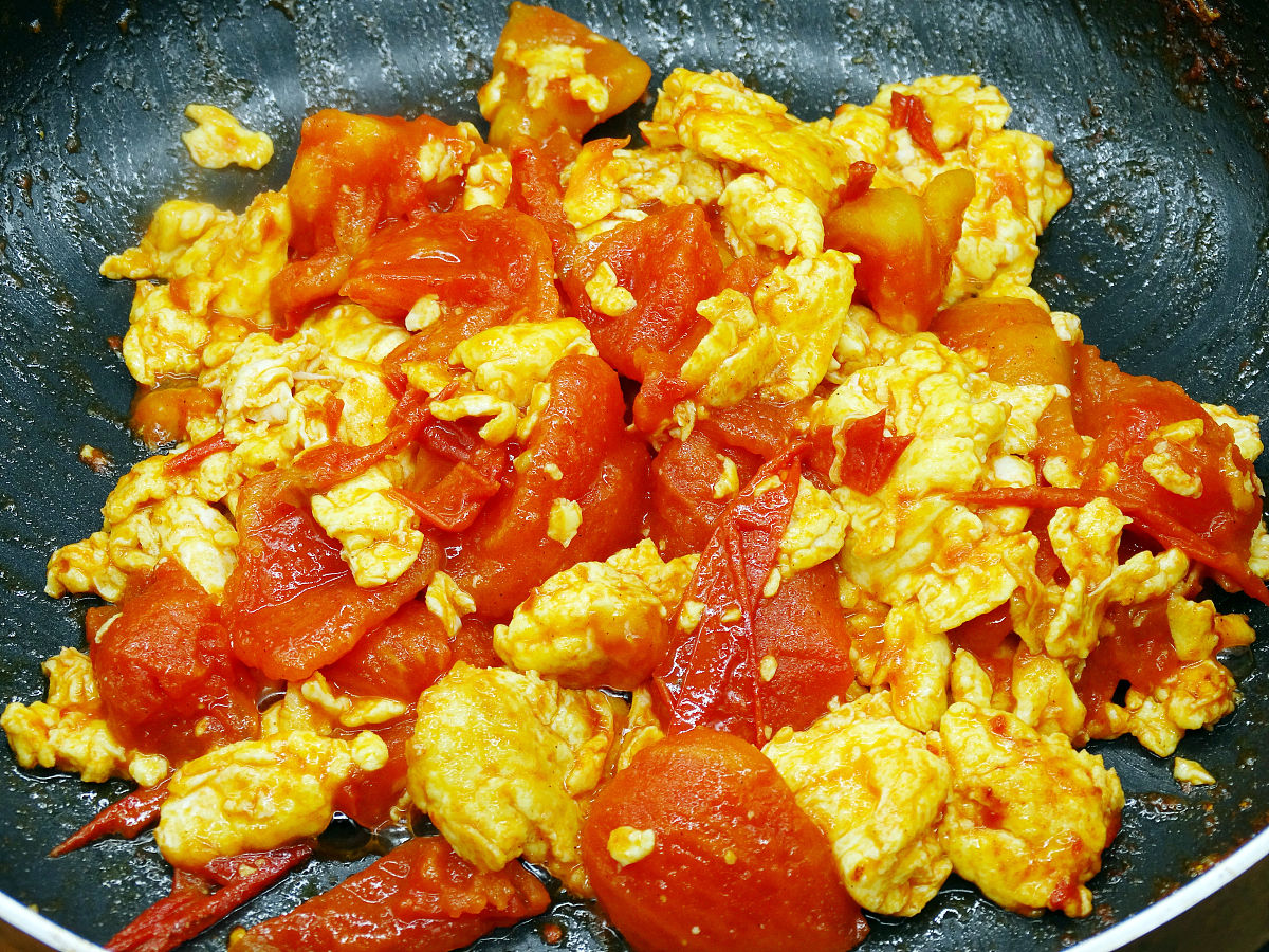 菜谱查询西红柿炒鸡蛋