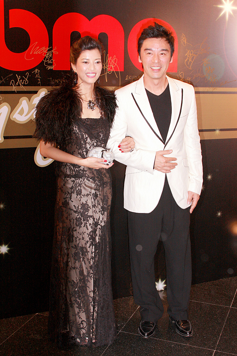 2008年2月22日,香港,bma博美娱乐集团有限公司举行春茗晚宴.钟镇涛(右