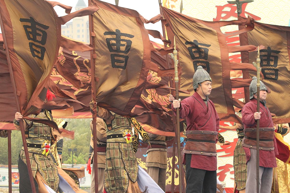 2019年4月9日,河南许昌第十三届三国文化旅游周建安区分会场暨建安区