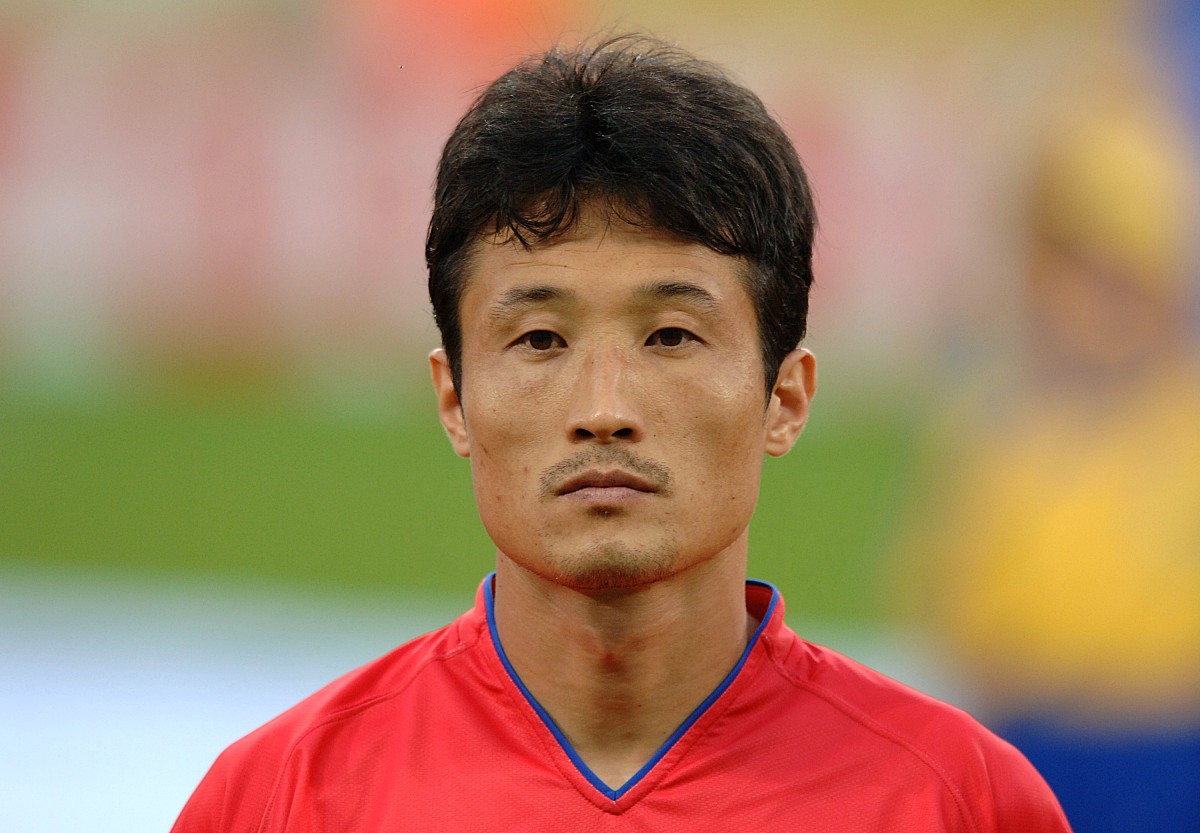 2006年6月18日,世界杯g组,韩国1-1逼平法国.李乙荣  eul-yong lee, so