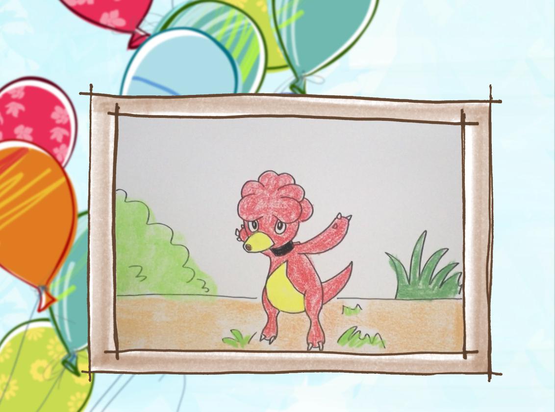 简笔画小鸭嘴龙简单学会