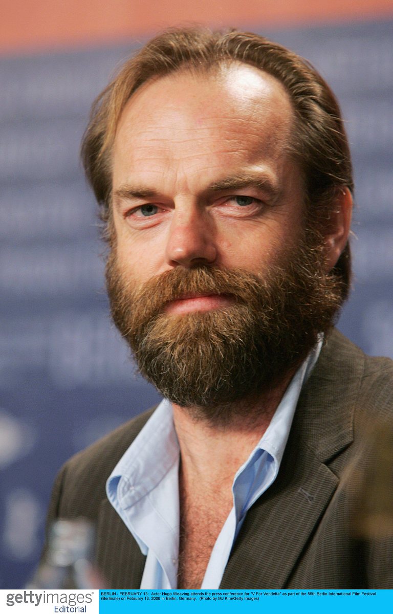 berlin - february 13:  actor hugo weaving attends the press conf
