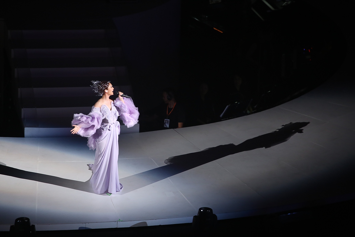 2018年5月20日,广州,杨丞琳"青春住了谁"世界巡回演唱会在广州宝能国