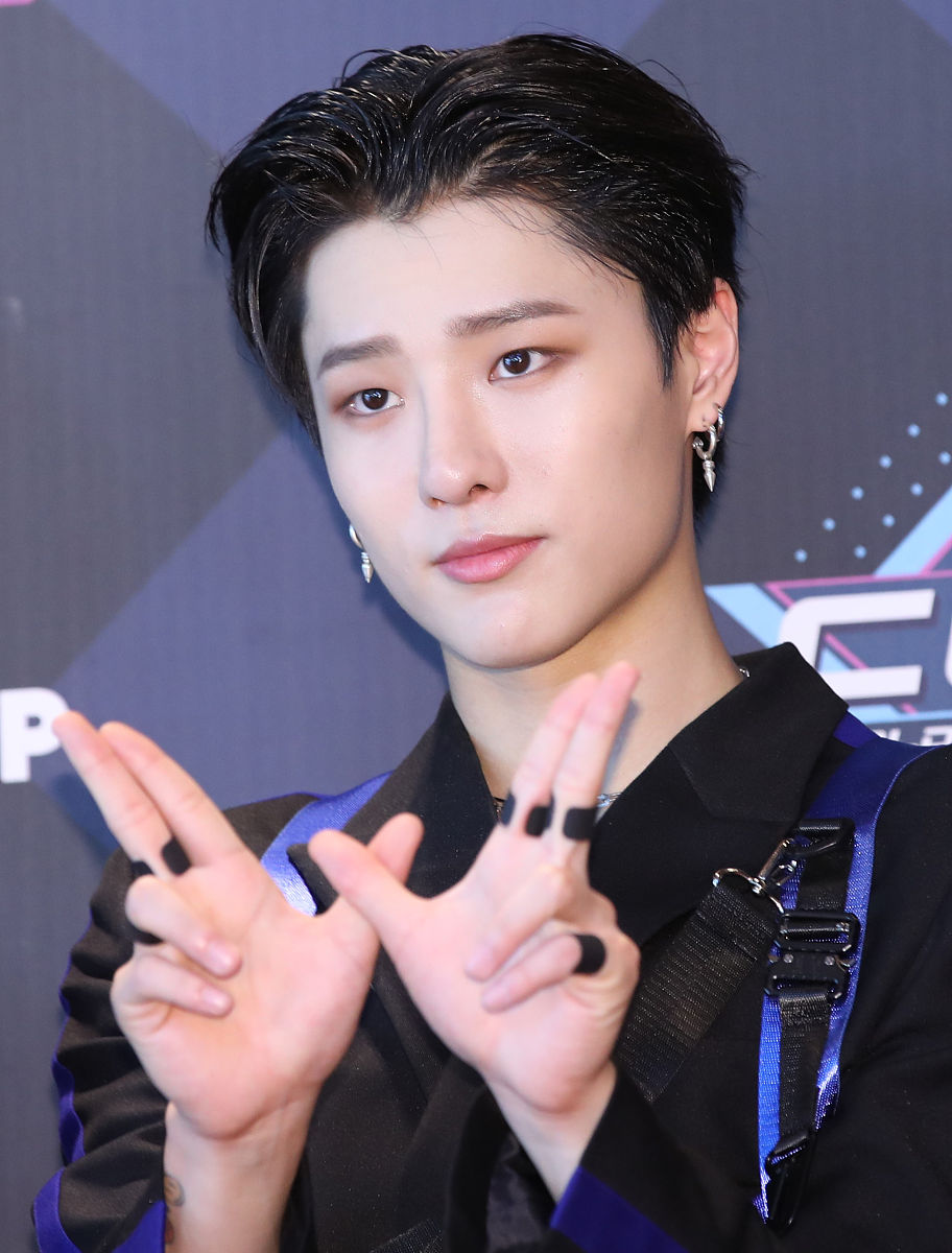 2019年9月19日,韩国首尔,明星参加《m! countdown》节目彩排.x1