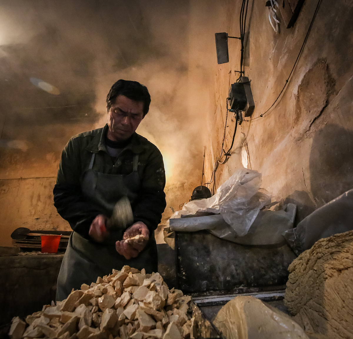 夸一个忙于工作没有吃晚饭的人