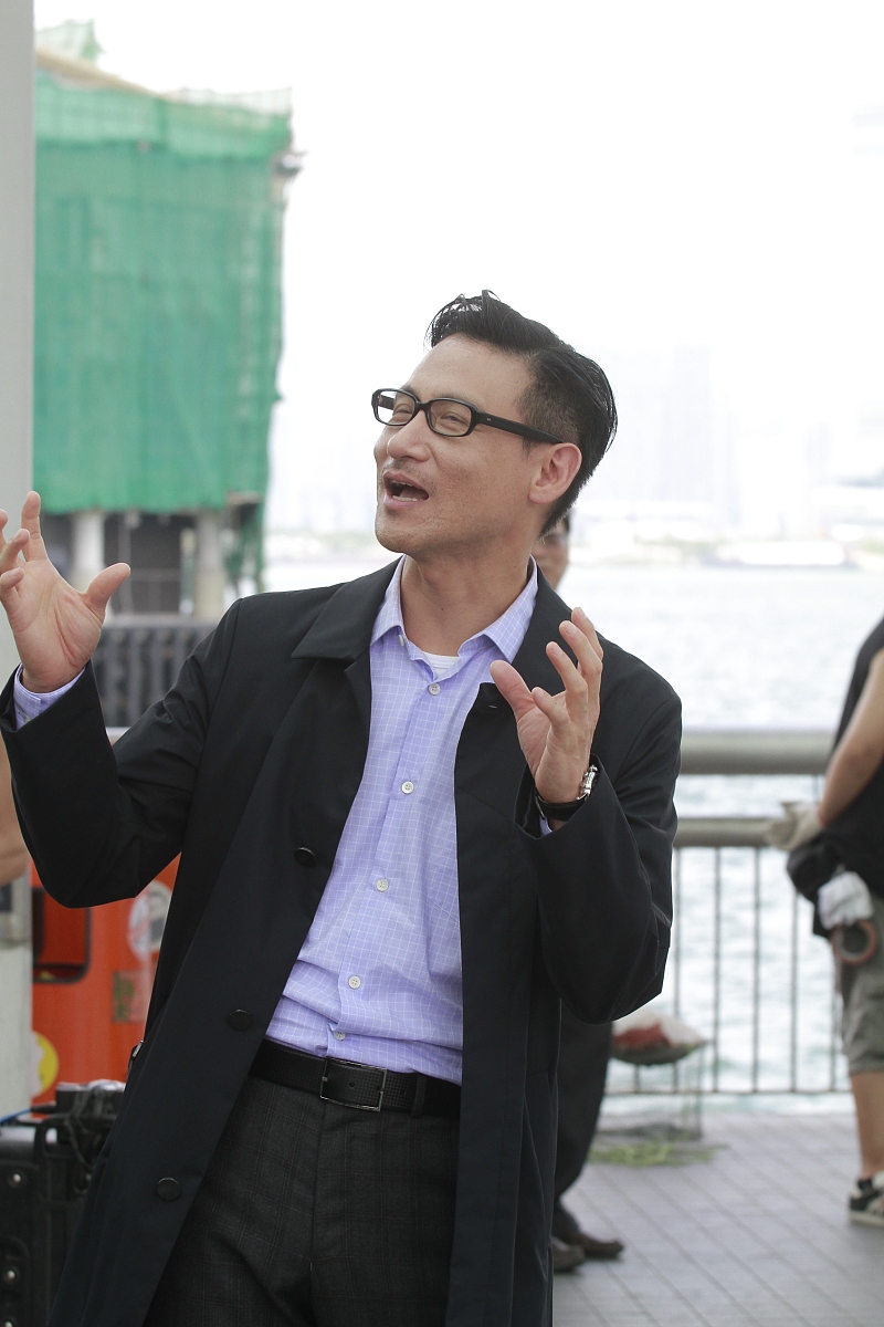 2012年9月6日,香港,电影《一个复杂的故事》开镜仪式.***_***张学友++