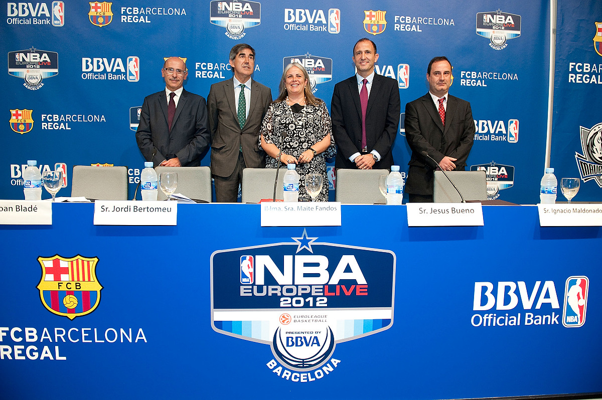 2012年6月28日,西班牙巴塞罗那,2012nba欧洲赛前瞻,巴塞罗那vs达拉斯