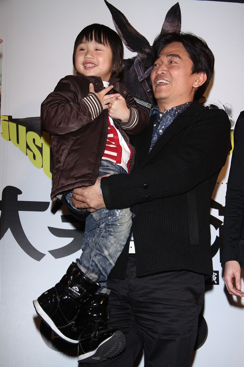 2011年1月24日,台北,武侠搞笑动作片《大笑江湖》首映会.***_*** 吴宗