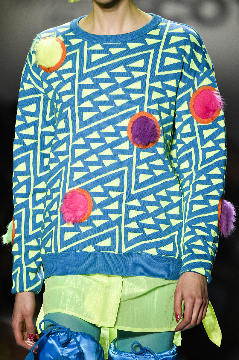 2018秋冬纽约时装周:jeremy scott 细节