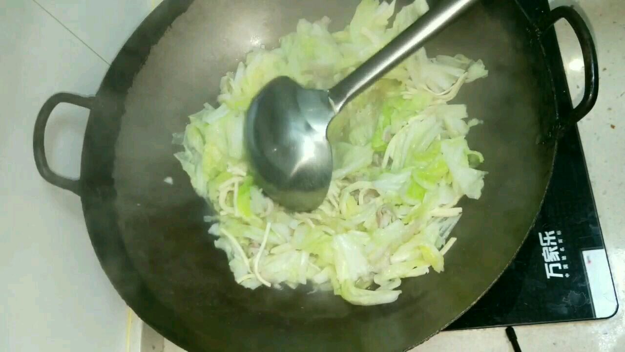 羊肉白菜烩粉丝!