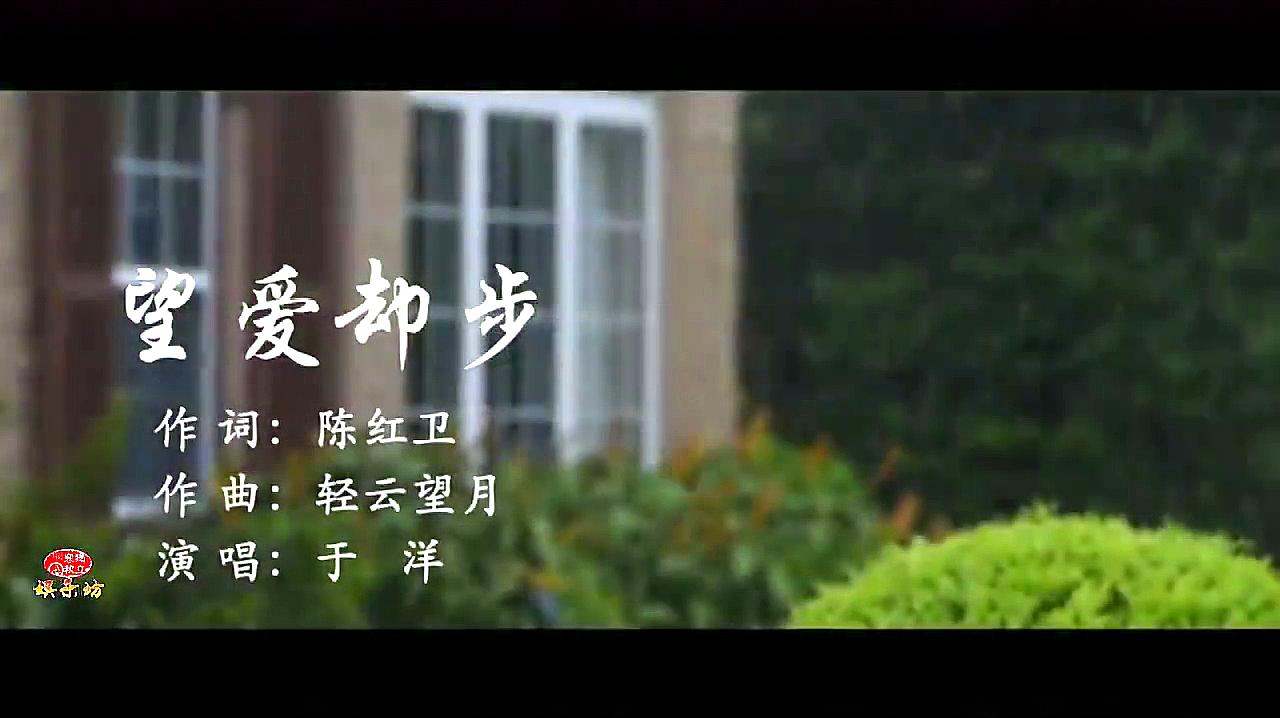 [图]于洋《望爱却步》一首很火的网络爱情歌曲