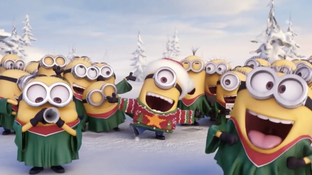 小黄人比唱歌,你选择为谁爆灯?