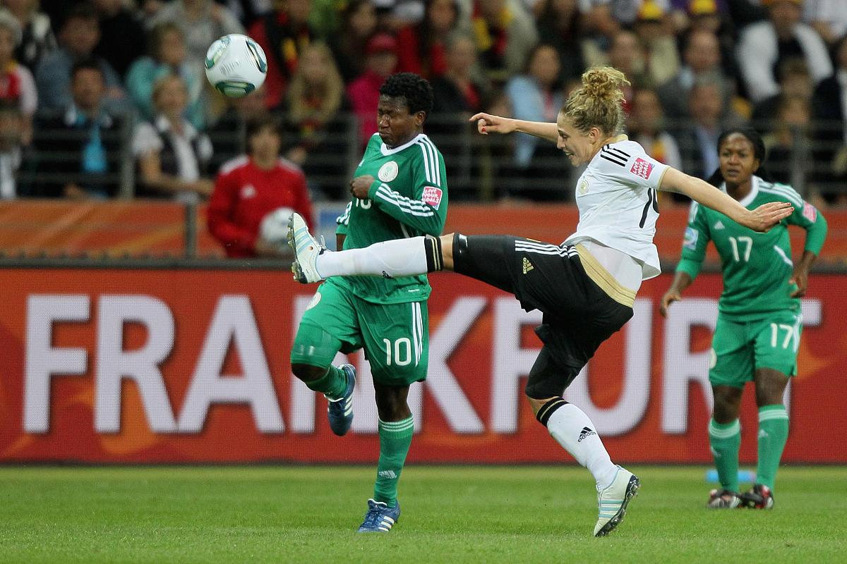 2011年6月30日,法兰克福,2011女足世界杯a组,德国1-0尼日利亚.***_***
