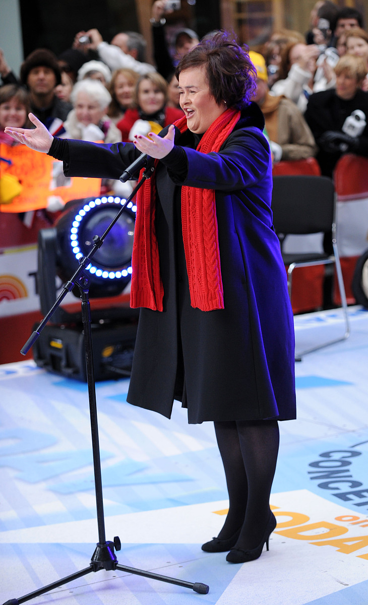 2009年11月24日讯,伦敦,"苏珊大妈"苏珊-波伊尔(susan boyle)的首张专