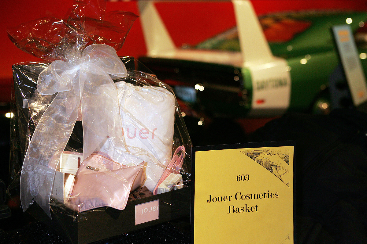 los angeles, ca - may 12: auction items are displayed prior to t