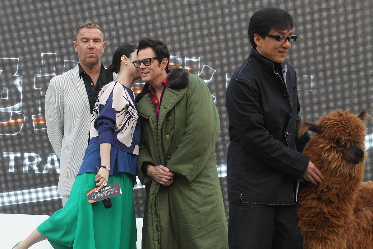 2014年10月23日,北京,电影《绝地逃亡》发布会***_***