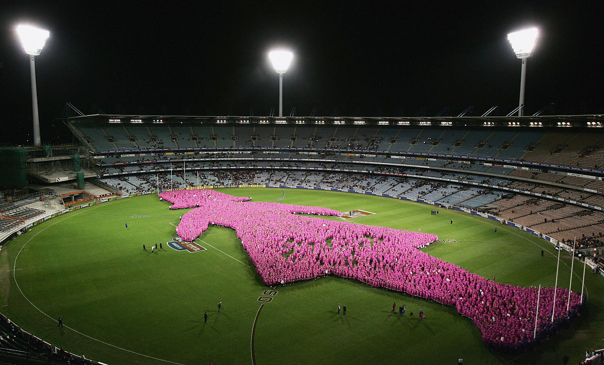 melbourne, australia - may 6: over 10,000 women form the 'field 