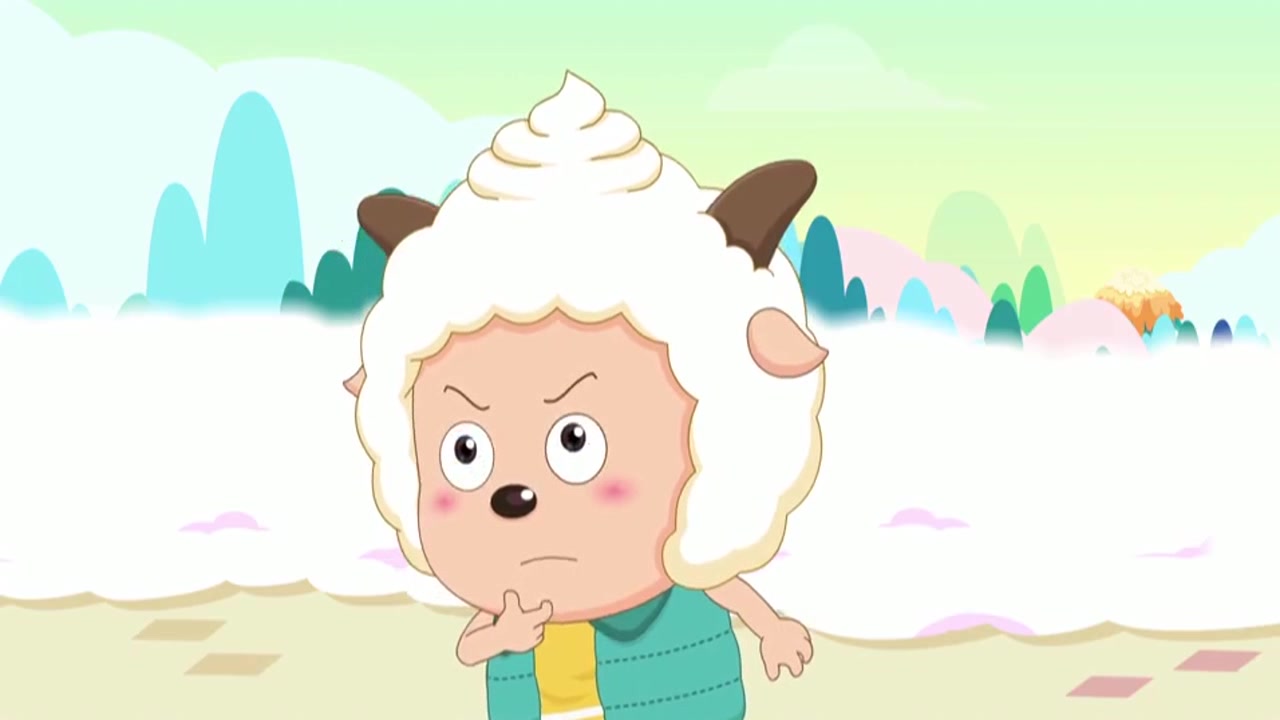 奇幻天空岛:懒羊羊在蛋糕店发现喜羊羊的脚印,发现喜羊羊被抓了