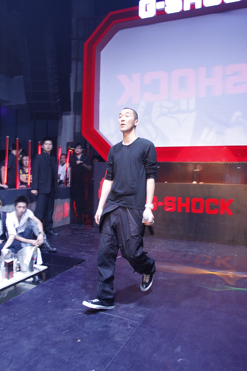 2010年9月15日,上海,运动腕表g-shock音乐派对在香港广场刘嘉玲的酒吧
