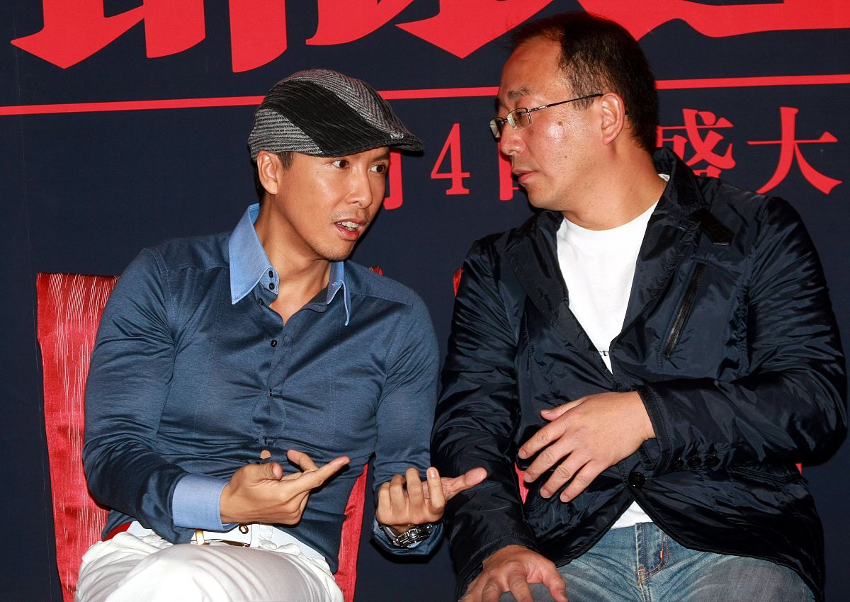 2010年1月6日,北京,电影《锦衣卫》官网启动仪式在盘古七星酒店举行.