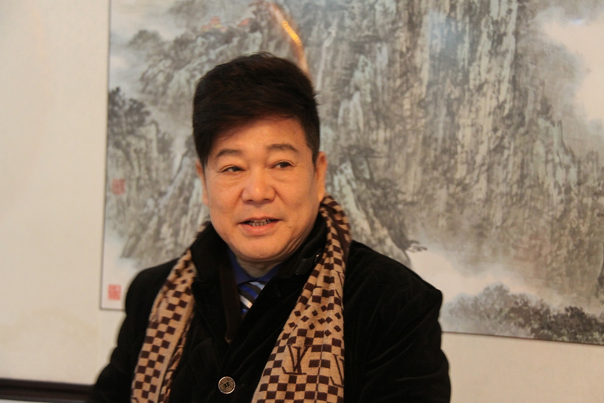 2013年02月04日,江西省九江市,著名相声演员奇志在江西九江一台春晚现