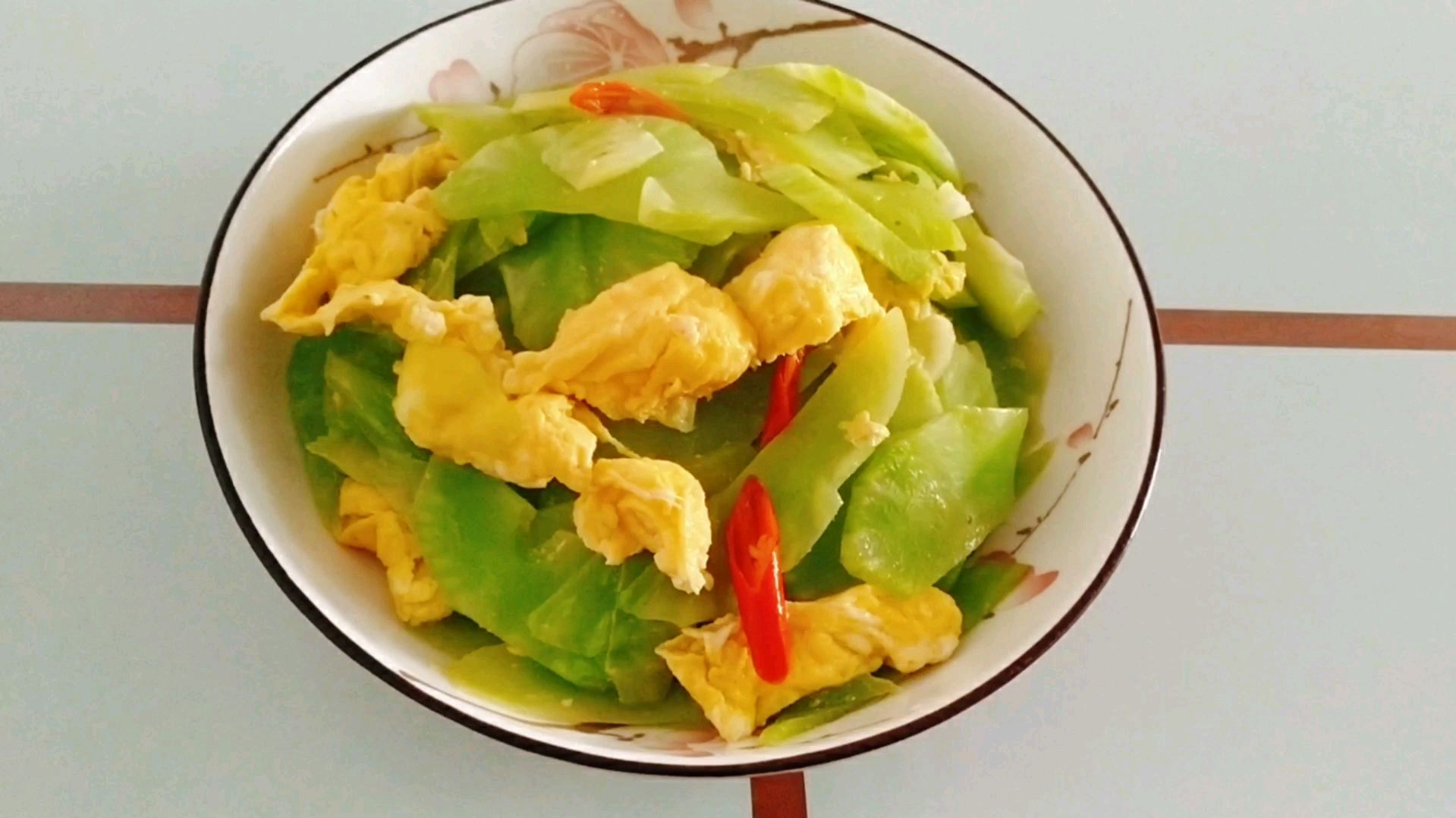 香笋炒鸡蛋 有营养 易消化 美味又健康