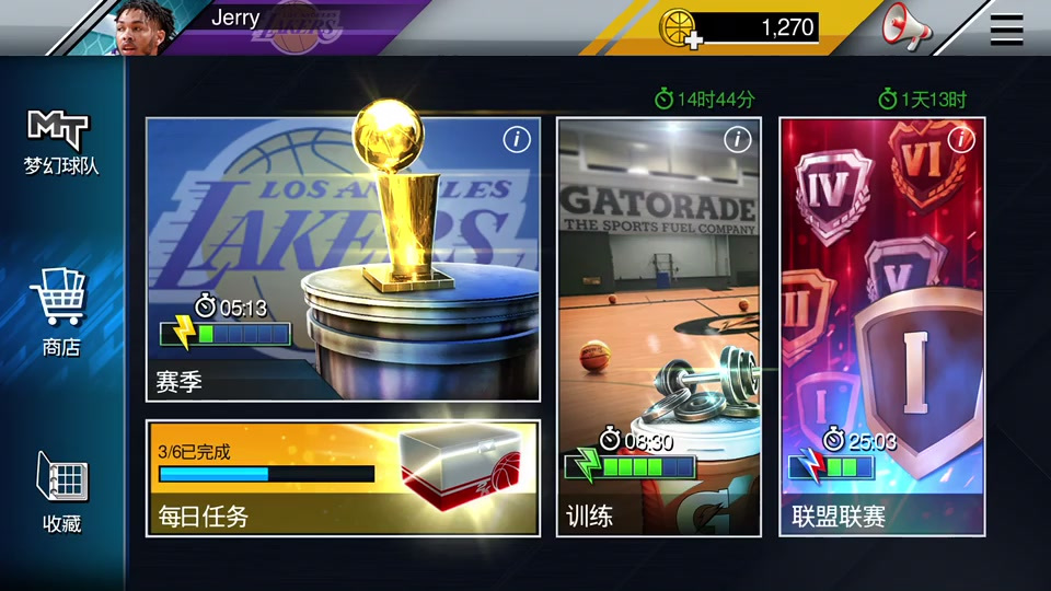 [图]NBA2K Mobile 湖人VS凯尔特人