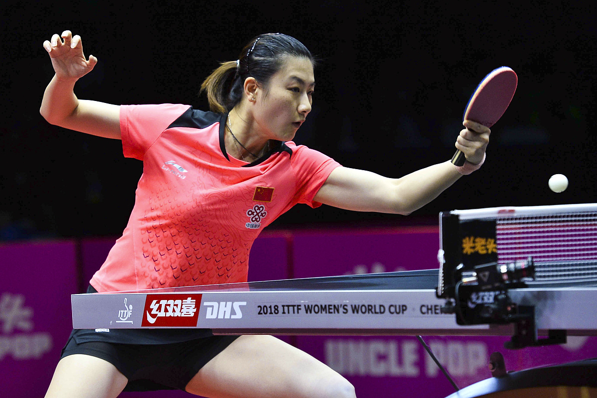 2018国际乒联女子世界杯半决赛:丁宁vs石川佳纯