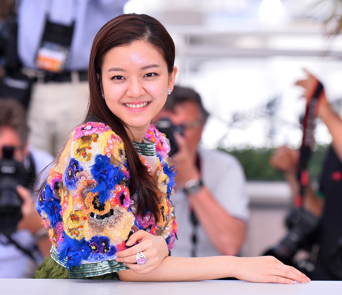 戛纳,当地时间5月19日,第68届戛纳国际<strong>电影</strong>节,韩国电影《办公室》(o