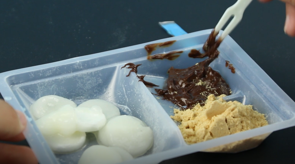 日本食玩DIY糯米糍迷你厨房 真的可以吃的玩具