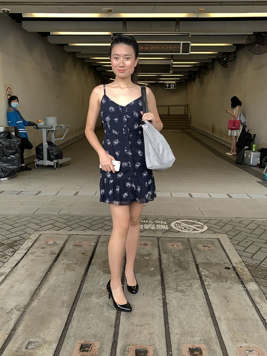 2019年6月24日,香港,众佳丽前往参加2019香港小姐竞选面试.2019香港小