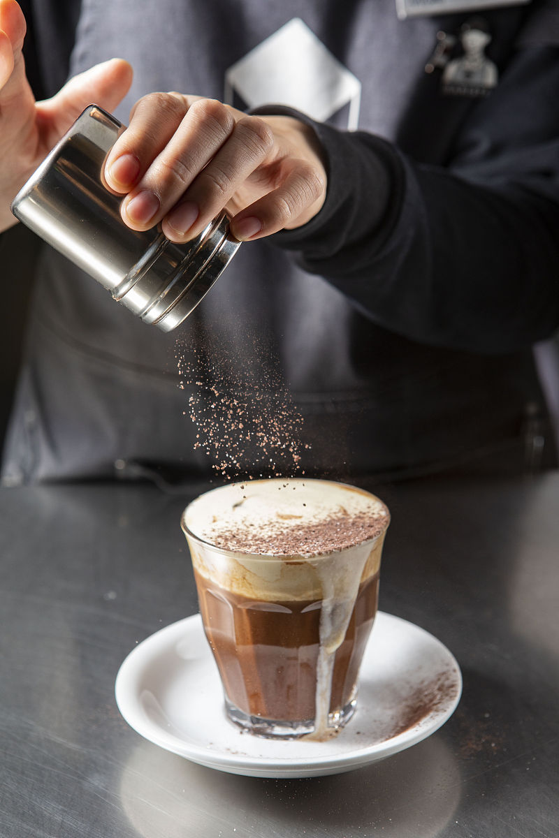 2019年10月8日,上海,eybox coffee是roseonly 公司开设的咖啡连锁店,