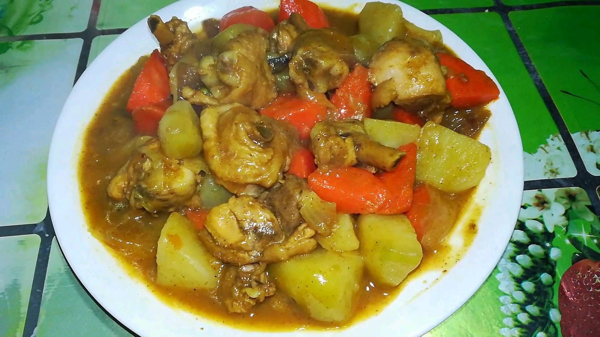 咖喱鸡块的家常做法,好吃又健康,简单好做,一起来试试