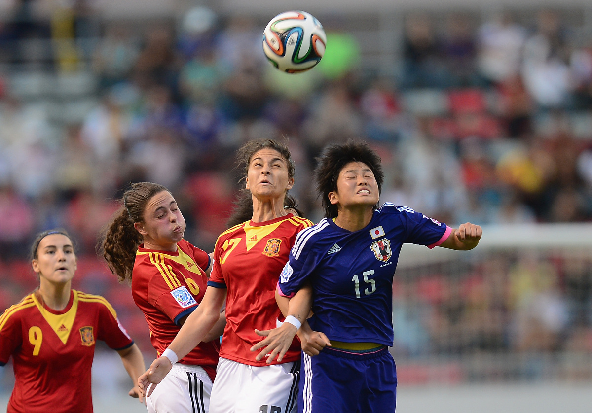 2014年4月4日,哥斯达黎加,2014u17女足世界杯决赛,日本vs西班牙.***_*