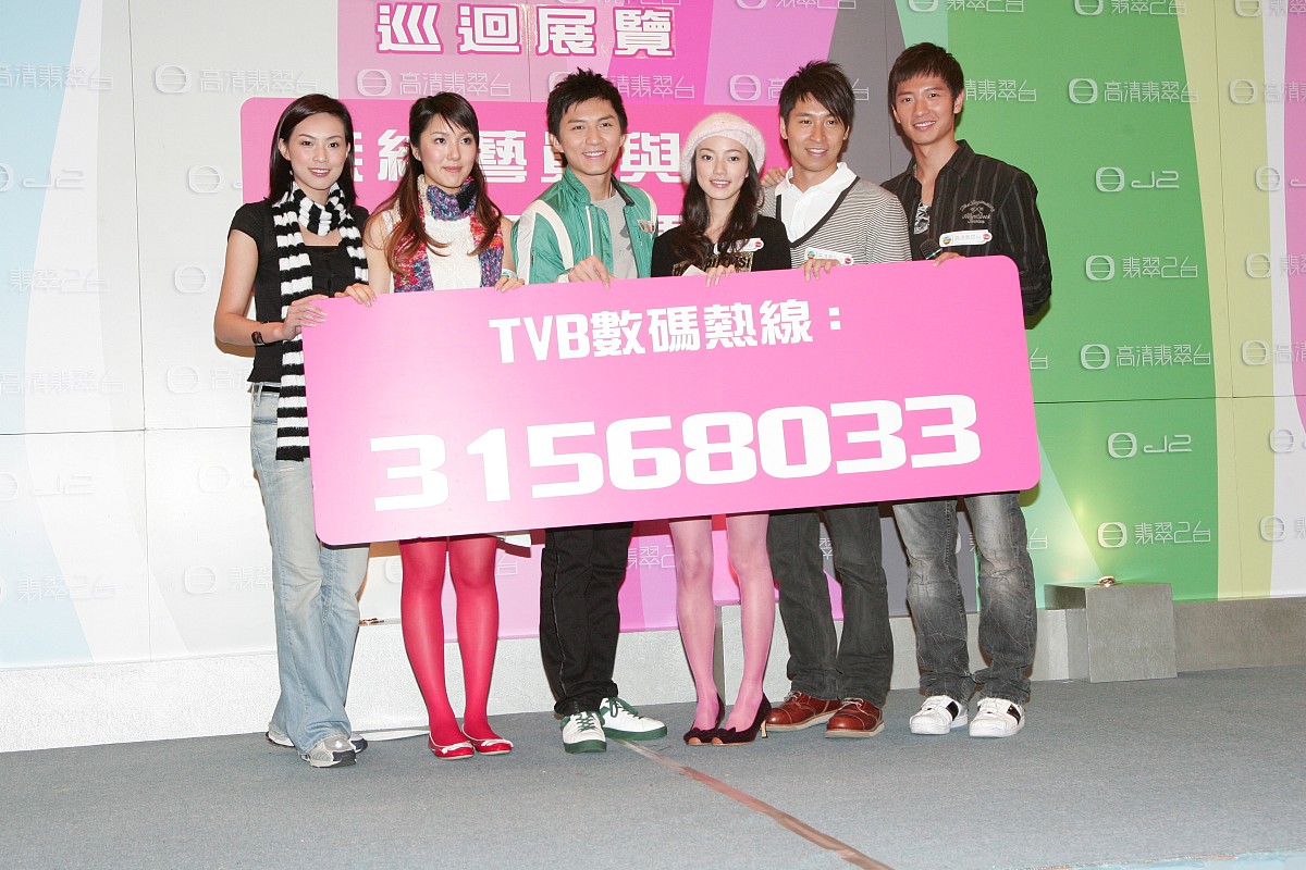 2008年 1月 13日 , 香港 , " tvb 高清 数码 广播 全面 睇 " 巡回 展