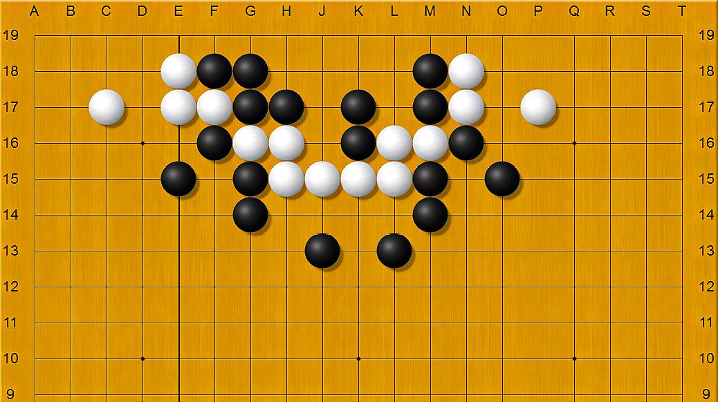 [图]尹航五段讲解《玄玄棋经》:白先,如何攻黑?次序是关键!