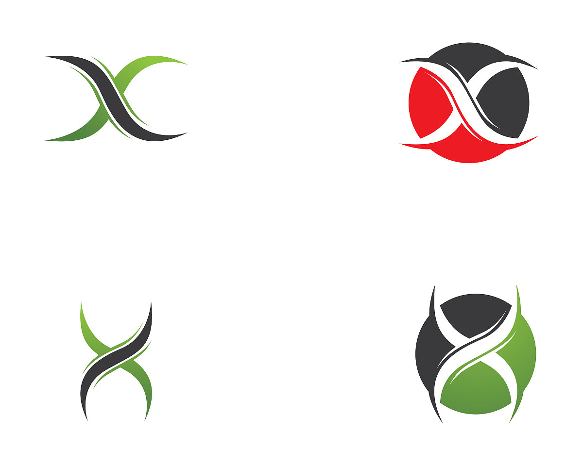 x logo and symbols