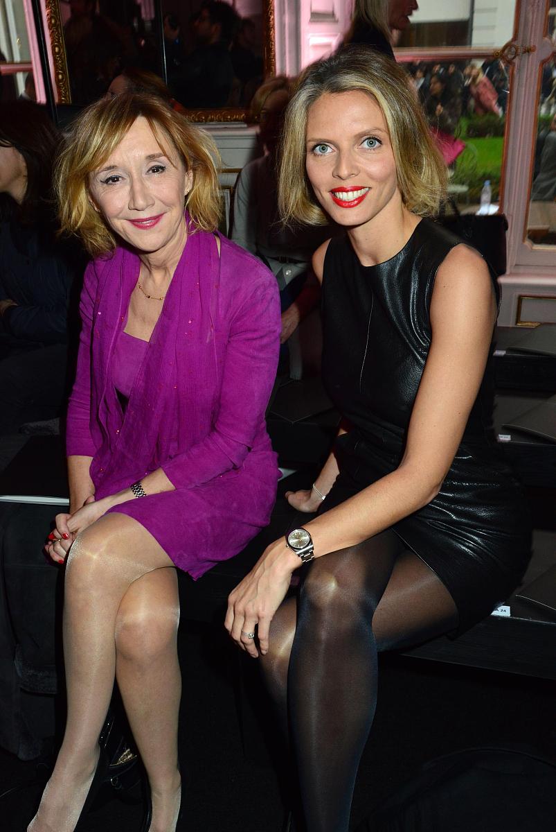 paris, france - march 06:  marie anne        chazeland  sylvie t