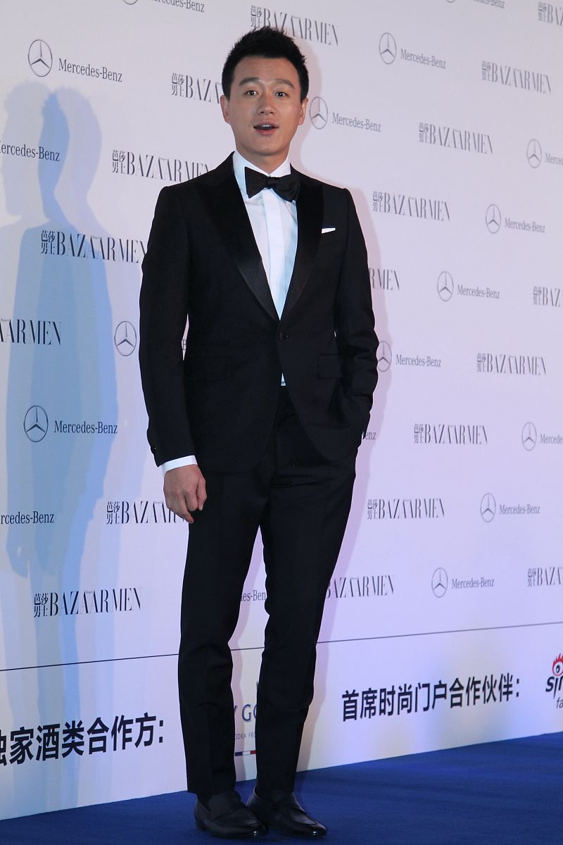 2014年11月27日,北京,2014芭莎男士品位成功年度人物颁奖盛典红毯.佟