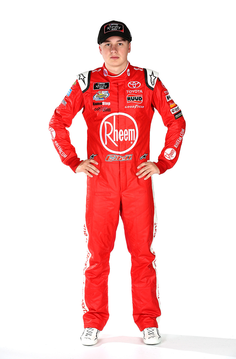 charlotte, nc - january 24:  nascar xfinity series driver christ