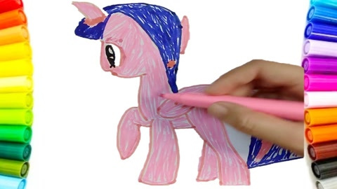 画小马谷的紫悦公主 Twilight Sparkle