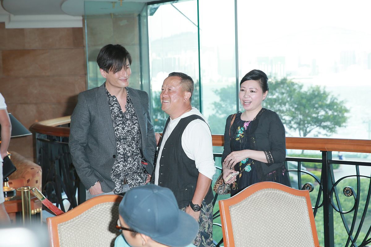 2014年7月29日,香港,星淘娱乐集团举行记招.