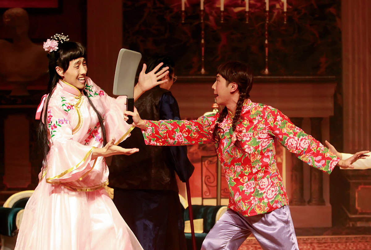 2013年09月05日,天津,年代剧《嘀沽大盗》首场演出.***_***演员精彩表