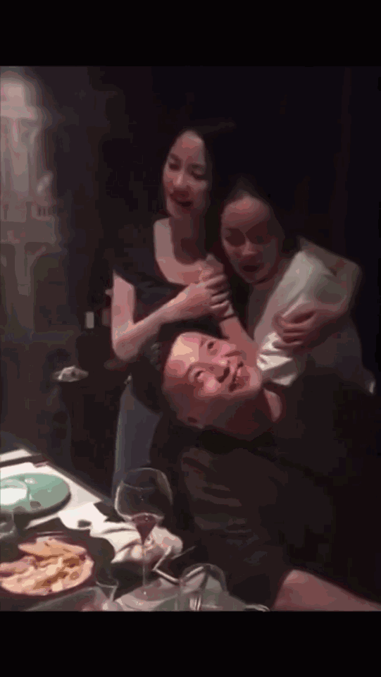 王菲那英深夜聚餐，喝2瓶紅酒後，天後放飛自我做了這樣一件事