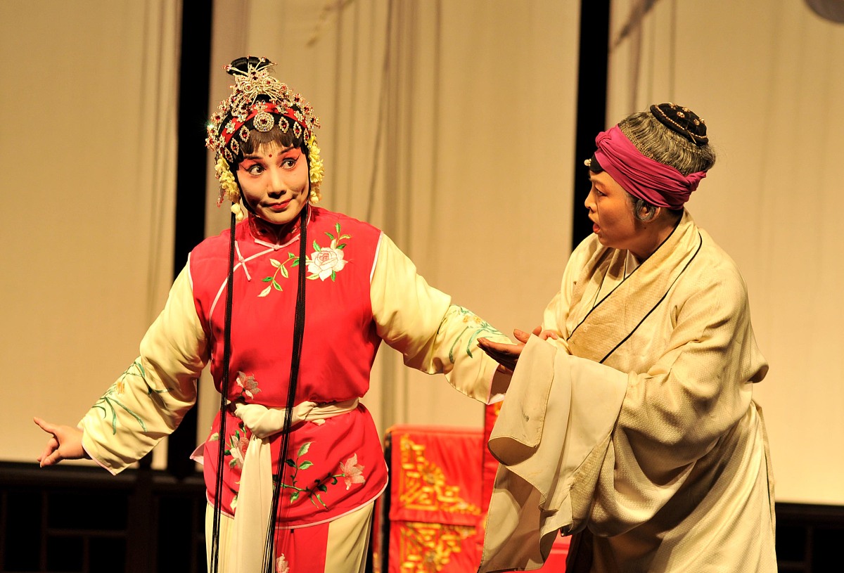 2009年8月19日讯,南京,昆剧《钗钏记 讨钗》早前在江苏省昆剧院演出.*
