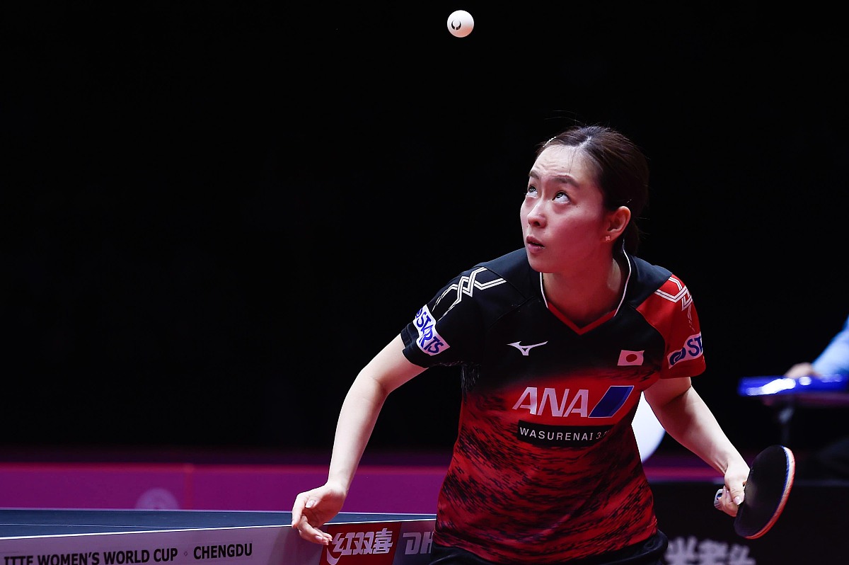 2018女乒世界杯三四名决赛:郑怡静vs石川佳纯