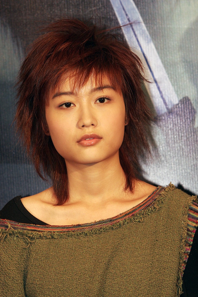 2005年10月30日,北京,恐怖电影《诅咒》发布会.主演田原+++_+++诅咒