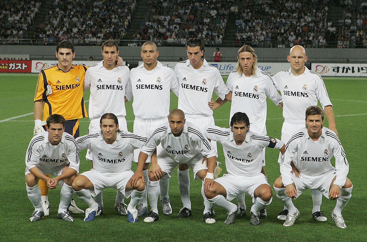 皇马历史最佳阵容